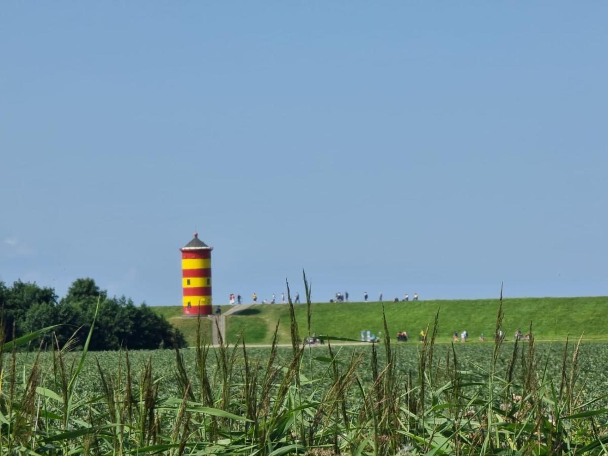 Ferienwohnung Schlickwanderer Klein Neßmersiel Esterno foto